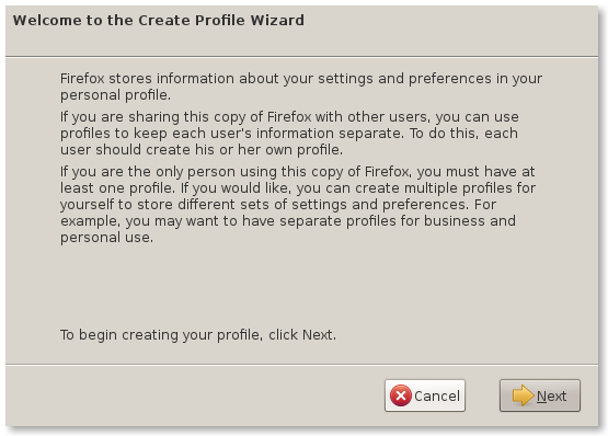 Firefox Profile Manager (3) Firefox Profile Manager (3)