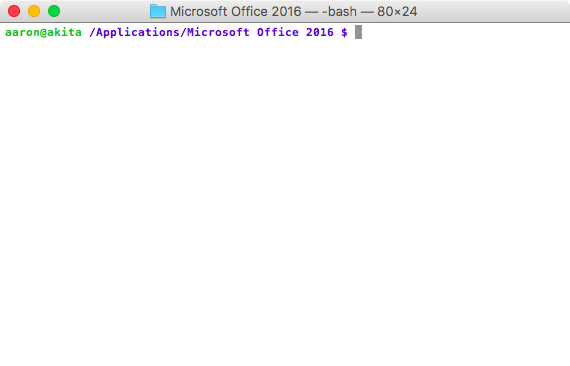 space requirements for microsoft office 2016 mac