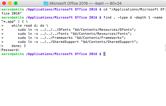 office 2016 for mac shrink on page